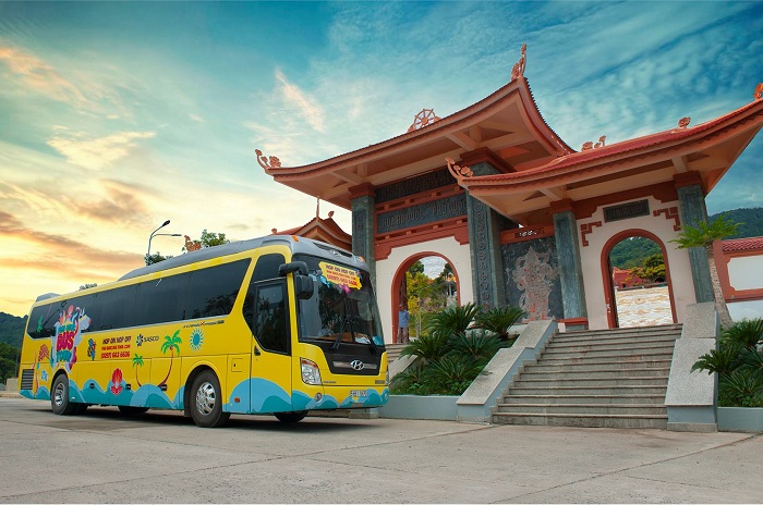 visiter ile phu quoc un jour bus hop on hop off pagode